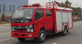 东风2.5吨泡沫消防车  